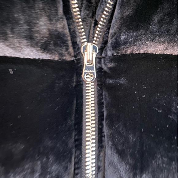 SANDRO VELVET JACKET SZ 34 - Picture 3 of 9